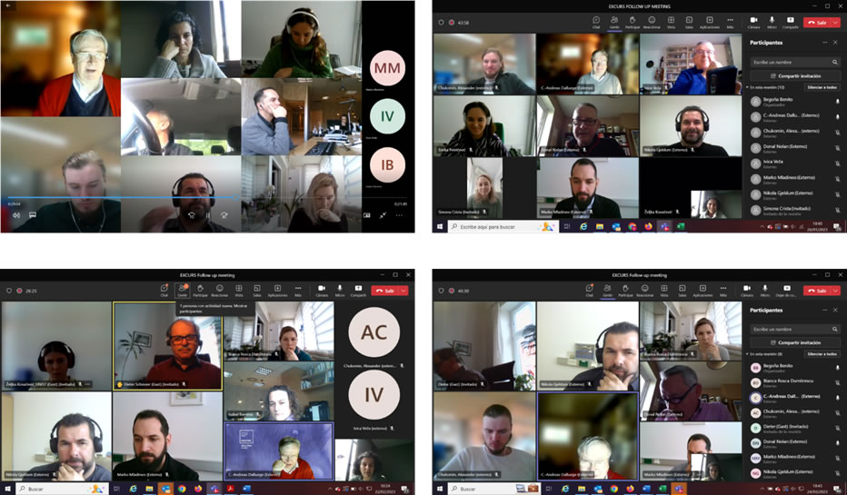 First meetings of ExCurS project on the go