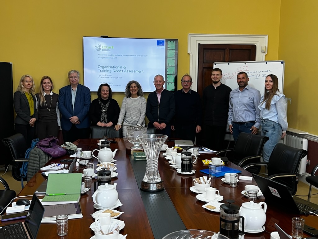 New face to face consortium meeting in Waterford